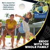 BOULDER Portable Badminton Pickleball Net - Foldable / Extendable Poles
