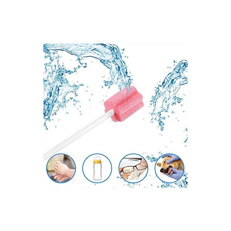 Disposable Oral Swabs-Untreated Mouth Sponge，Individually wrapped（100pack/box）