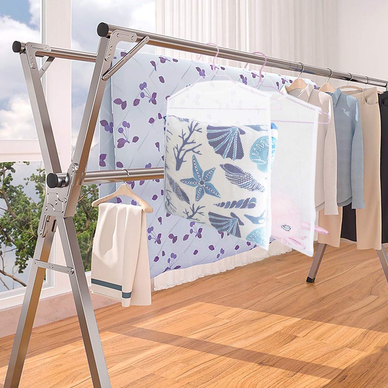 popluxy Pillow Drying Net, Pillow Drying Bag, Plush Drying Net,