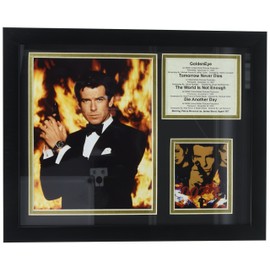 Legends Never Die "James Bond Pierce Brosnan Framed Photo Collage, 11 x 14-Inch, (16127U)