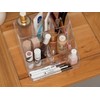 Addis Multi Compartment Clear Acrylic Cosmetic Vanity Office Desktop Stationery