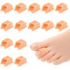 14PCS Hammer Toe enderetener Corrector, separseparseparseparseparseparseparseparcorrecde dedo del pie tablipara