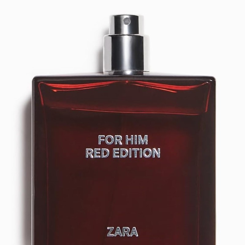 Zara For Him Red Edition Cologne for Men EDT Eau
