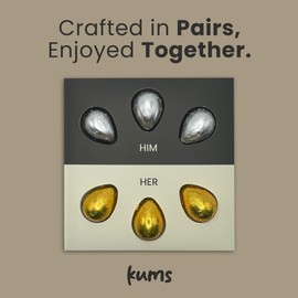 Kums Dark Chocolate Tabs (1 Box) for Men & Women