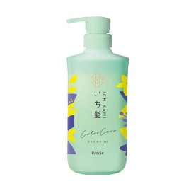 Kracie Ichikami Smoothing, moisturizing, color care Shampoo 480ml - Color Care