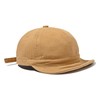 Clakllie Short Brim Baseball Cap, Flat Brim Baseball Cap with