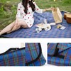 LYNTYAOU Waterproof Picnic Blanket, Outdoor Extra Large Picnic Mat with