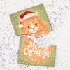 Joker Greeting Endless Meowy Christmas With Glitter - Loops a
