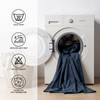 MIULEE Navy Linen Cotton Table Cloth Rectangle Tablecloth Waterproof Spillproof