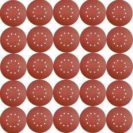SACKORANGE 50 Pack 9-Inch 10 Hole 150 Grit Hook-and-Loop Drywall Sandpaper - Aluminum Oxide Sanding Disc for ‎9" Drywall Sander Wood Furniture Finishing …