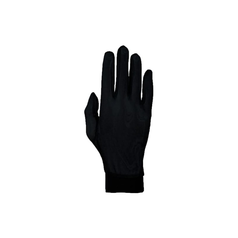 Roeckl Silk Liner Gloves, black, m