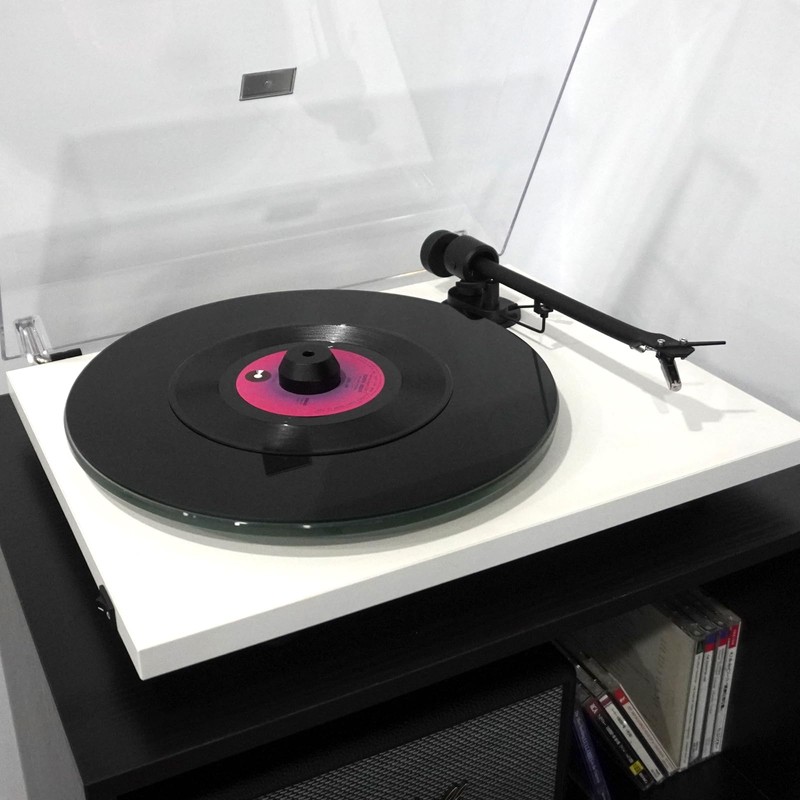 7" EP Record Adapter Accessory Solid Aluminum Durable Insert Adapter