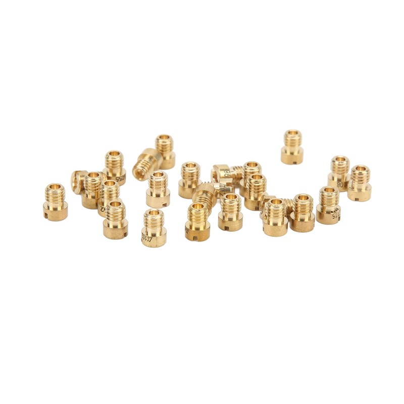 Akozon Pack of 25 Main Nozzle Carburettor Main Nozzle Set