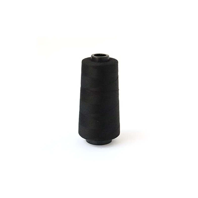 Japanese String Button Spun Sewing Thread #60 3000m Roll Black