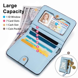 OYLOLA Birthday Gifts for Teen Girl Kids Wallet Girl Wallets Small Rfid Wallet Preppy Stuff for Girls Easter Gifts for Kids