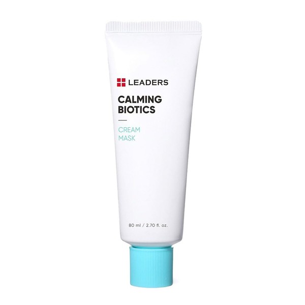 LEADERS Cosmetics Calming Biotics Cream Mask (80ml) - Revitalize, Hydrate,