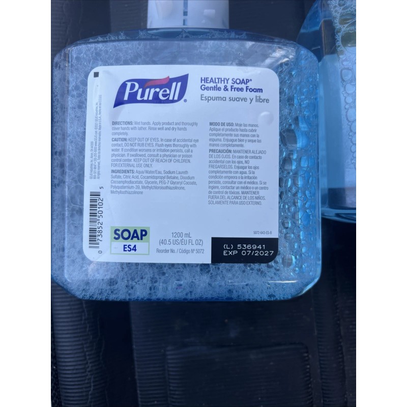 PURELL HEALTHY SOAP Gentle and Free Foam Hand Soap, 1200