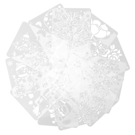 COHEALI 1set Reusable Hollow Drawing Stencils for Boys and Girls Crafts Painting Template for School Projects Stencils for Home Decor and Scrapbooking