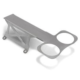 3.5" Tall Tunnel Mount Stand Fit for B/M Hurst TCI Ratchet Mega Shifter, with Cup Holder