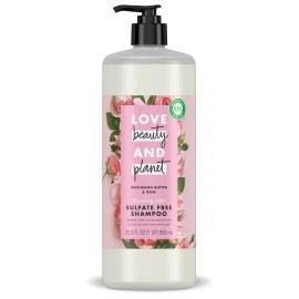 Love Beauty and Planet Blooming Color Sulfate-Free Shampoo Murumuru Butter & Ros