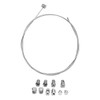 WANGCL Motorcycle Cable Repair Kit 2PCS 2M Throttle Cable Motorcycle