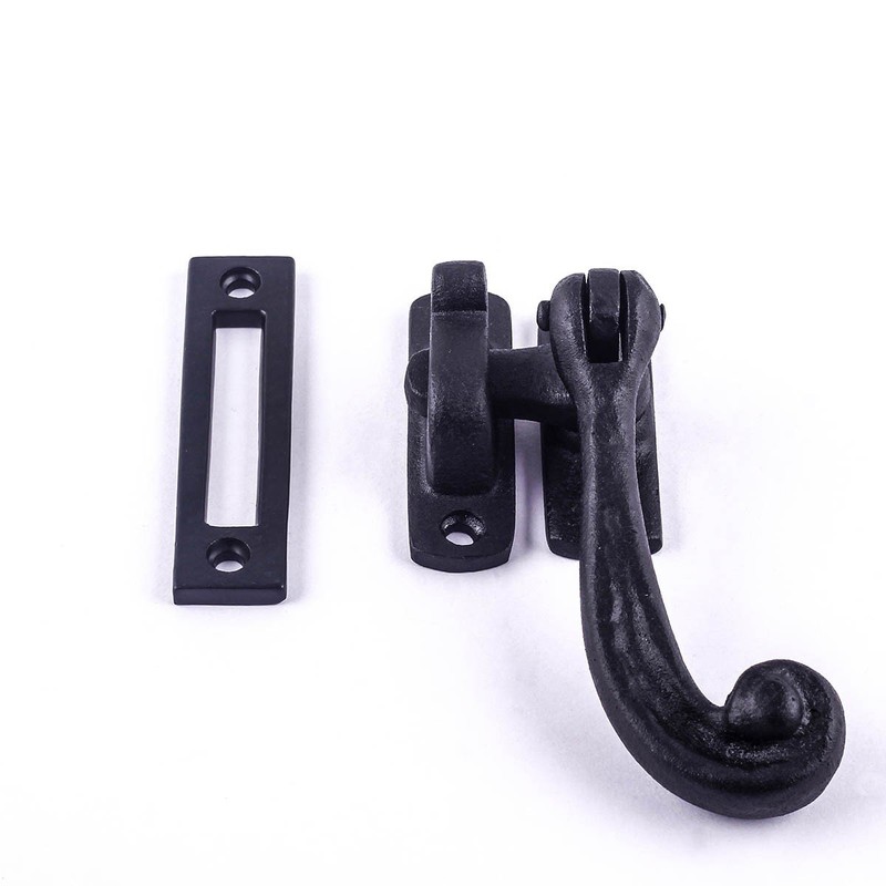 Renovators Supply Manufacturing Window Sash Lock 3.75 in. Wrought Iron