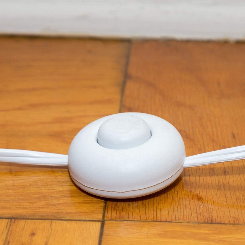 Iron Forge Cable 15 ft 3 Outlet White Extension Cord