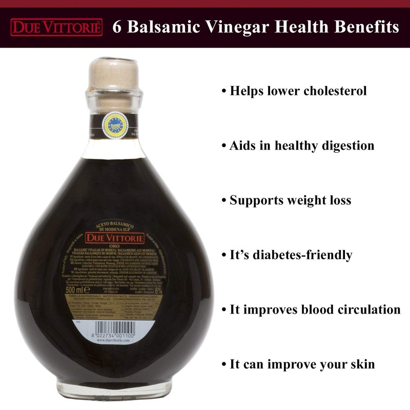 Due Vittorie Oro Gold Balsamic Vinegar of Modena. Highest score