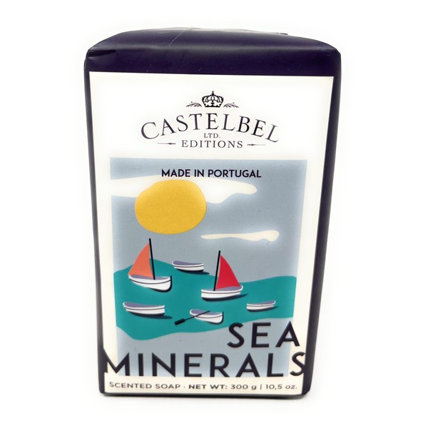 Castelbel Sea Minerals Luxury Fragranced Soap, 10.5 Ounces