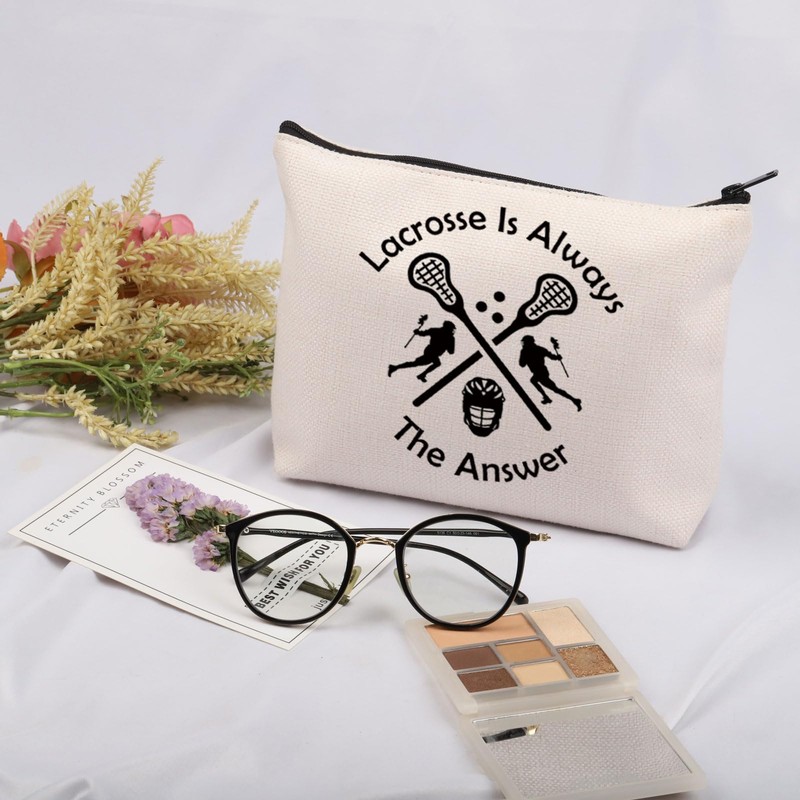 JNIAP Lacrosse Player Gift Lacrosse is Always the Answer Cosmetic