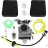 BXTech Carburetor Tune Up Kits Compatible with 4 Stroke Gas