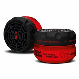 NISHMAN S6 Hair Styling Spider Wax Red 150 ml XL