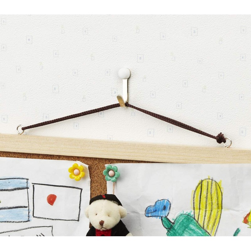 Nikkei Sangyo Gypsum Board Hook J-Hook Single 24-Piece Set (2-Piece