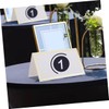 MAGICLULU 120Pcs Gold Foil Border Tent Cards for Weddings and