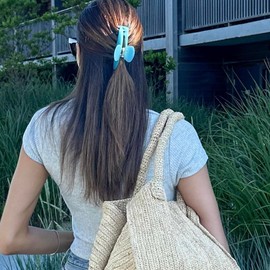 The RPZL Premium Acetate Big Hair Claw Clip | Hair Claw Clips & Jaw Clips | Big Claw clips for Thin Thick Hair | Claw Hair Clips for girls women - Jaw Clips 1PC (Capri)