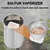 Boxtand Sulfur Burner Vaporizer, Sulphur Evaporator for Greenhouse, Grow Room