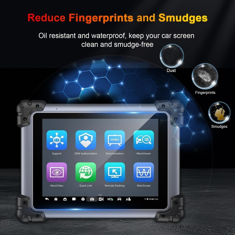 BSTW for Autel Scanner 9.7-Inch Screen Protector for Autel MX908B/908PRO/MS908SPOR/MaxiSys