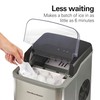 Hamilton Beach Bullet Countertop Ice Maker Machine, Makes 26 Lbs/Day,