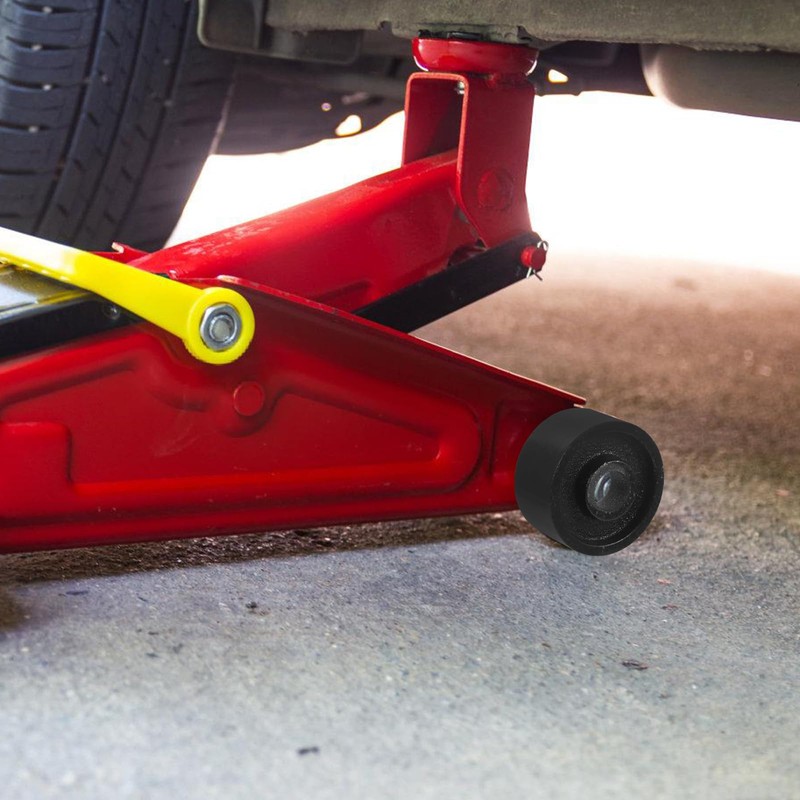 BESTonZON Floor Jack Caster, Trailer Jack Replacement Wheel Floor Jack