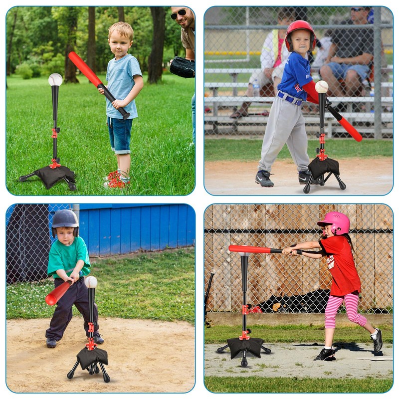 BaseGoal Baseball Tee for Kids,Batting Tee,Softball Tee,Youth Hitting Tee,Teeball Tee,Travel