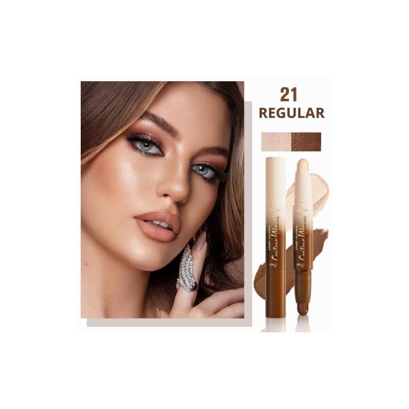 Barra de Contorno e Iluminador 2 en 1, Contouring Facial