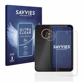 Savvies Screen Protectors for Gigaset GX4 (Display + Camera) Ultra Transparent Pack of 6