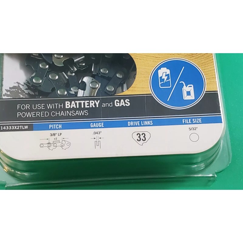 TriLink 8" S33 Chain Earthwise Hyper Tough Greenworks Earthwise Pole