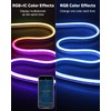 Aclorol LED Neon Rope Light 4M 240 LEDs Flexible USB