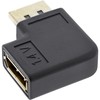 InLine 17199L DisplayPort Adapter, DisplayPort Male/Female Left Angled