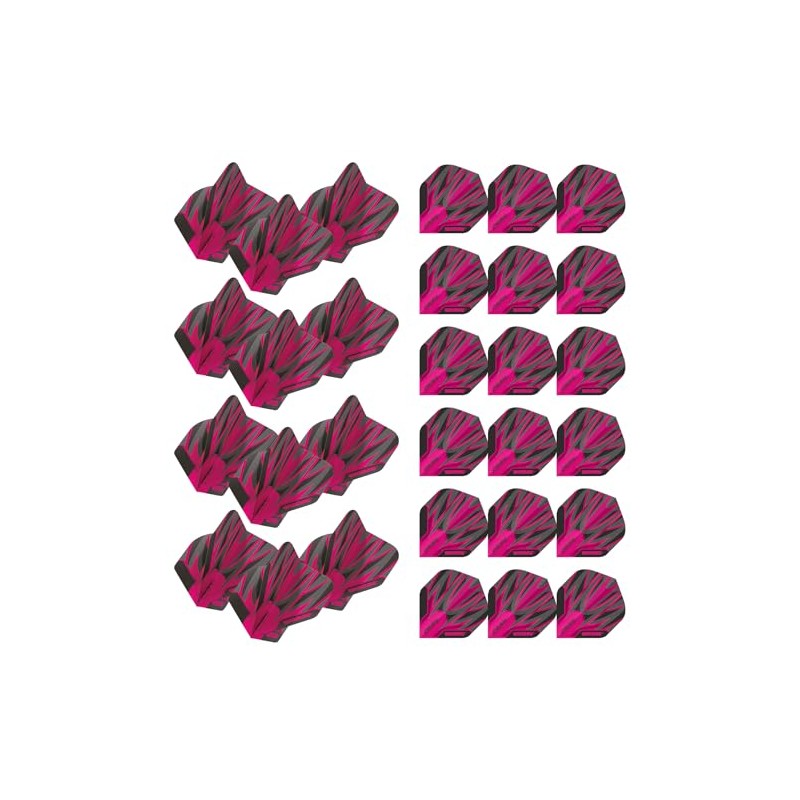 WINMAU Prism Alpha Pattern Design Dart Flights - 10 sets