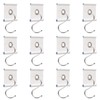 MOROBOR RV Awning Hooks, 12 Pcs Awning Light Clips Easily