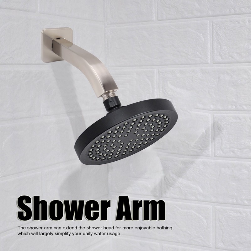 Shower Arm Extension Tube Brass Shower Head Extender Home Decoration
