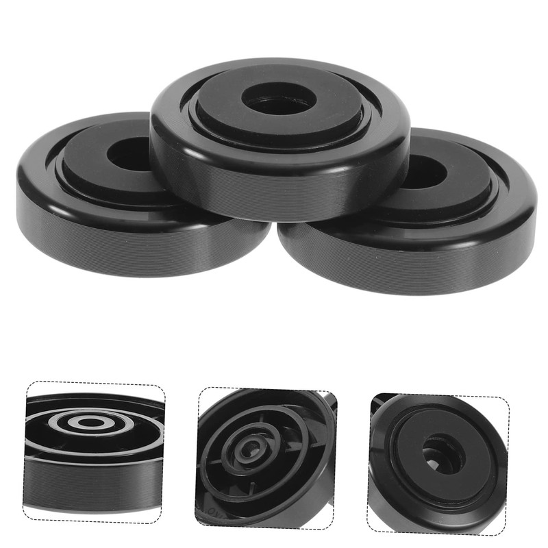 SHINEOFI 4pcs HiFi Speaker Isolation Feet Metal Spikes for Subwoofer