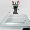 Mouse Trap Reusable Large Space Perspective Window Mechanical Metal Bait